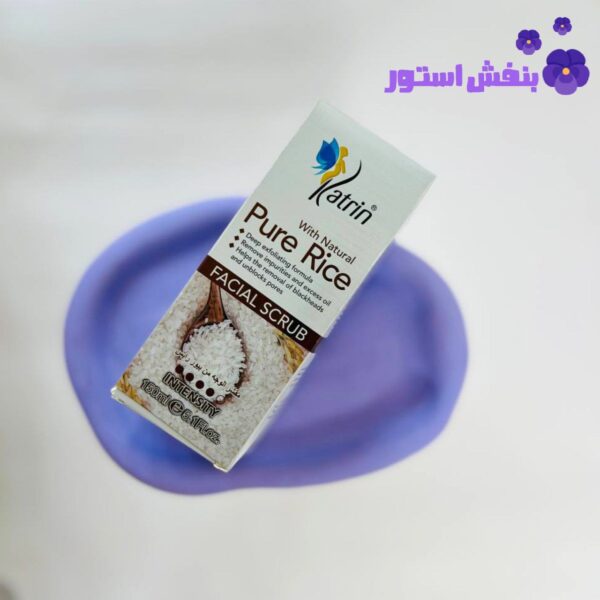 اسکراب صورت برنج خالص