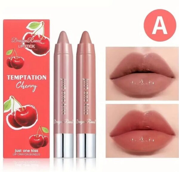 پک دو تایی رژلب جامد مرواریدی براق دراگون - Image 5