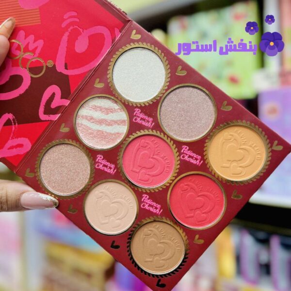 پالت سایه کتابی 59 رنگ دختر کوین کوکو kevin & coco