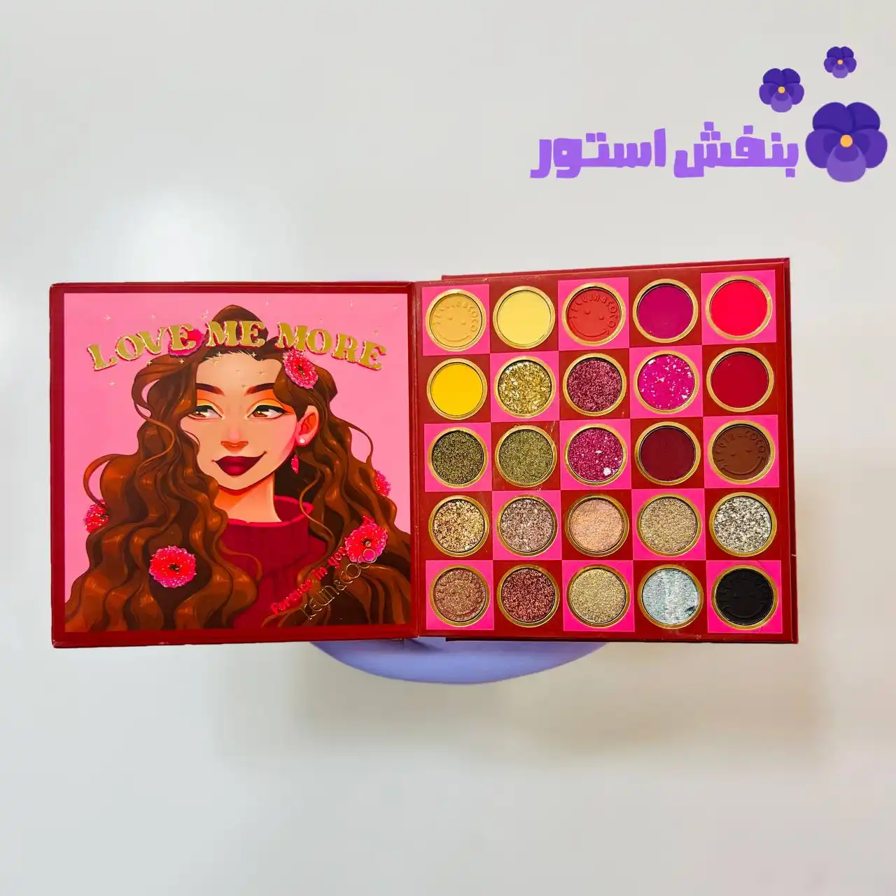 پالت سایه کتابی 59 رنگ کوین کوکو