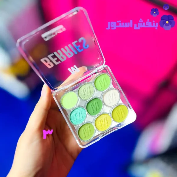 پالت سایه چشم 9 رنگ میس لارا