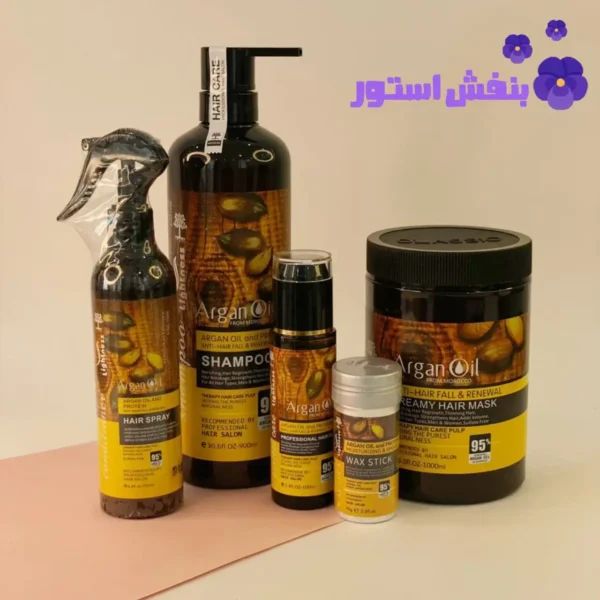 پک کامل محصولات مو حاوی روغن آرگان