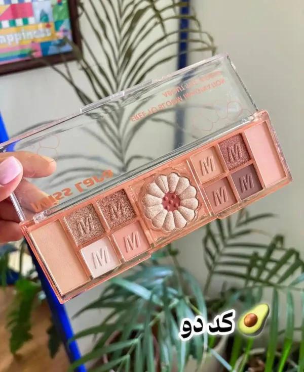 پالت سایه طرح گل میس لارا Miss Lara