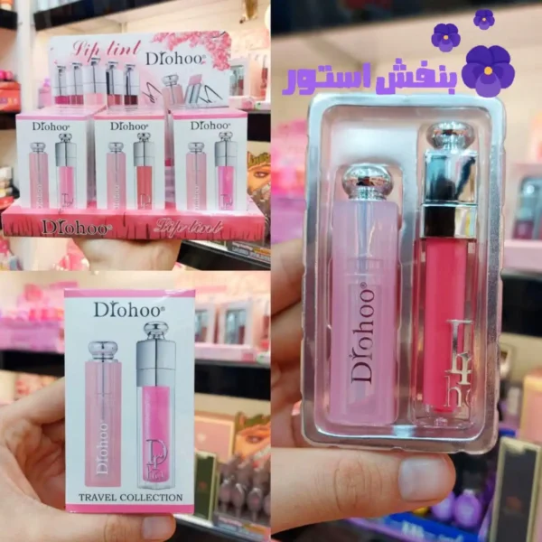 photo_2025-12-21_22-05-47 پک لیپ گلاس و بالم لب طرح دیور Drohoo